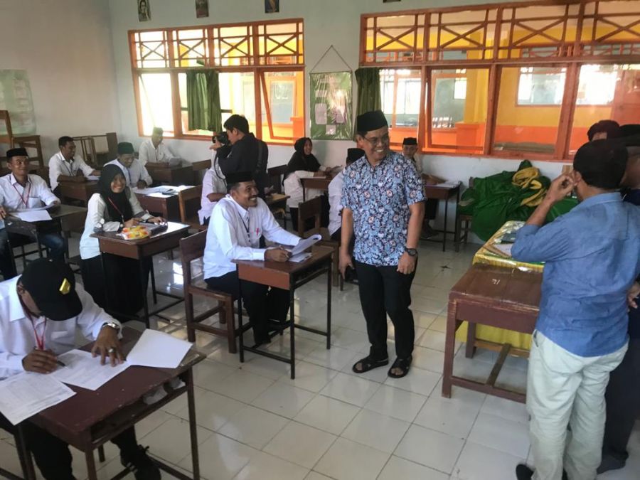 Pantau Tes Tertulis Balon Kades, Wabup Bulukumba: Sangat Objektif