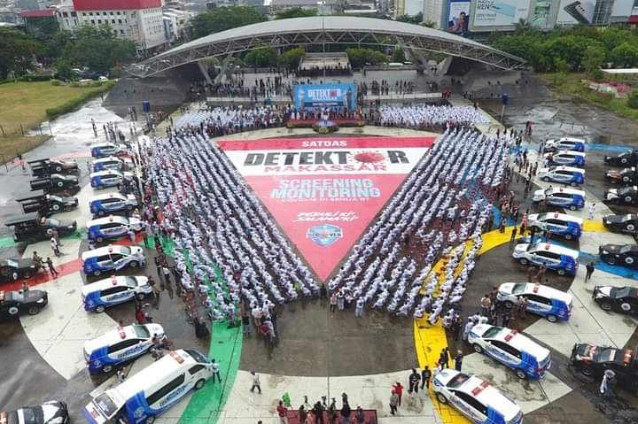 Wali Kota Danny Pomanto Launching Satgas Detektor Makassar Recover