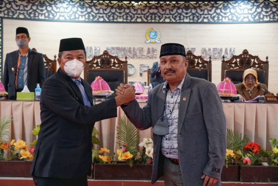 Pemkab-DPRD Tandatangani Persetujuan Bersama APBD