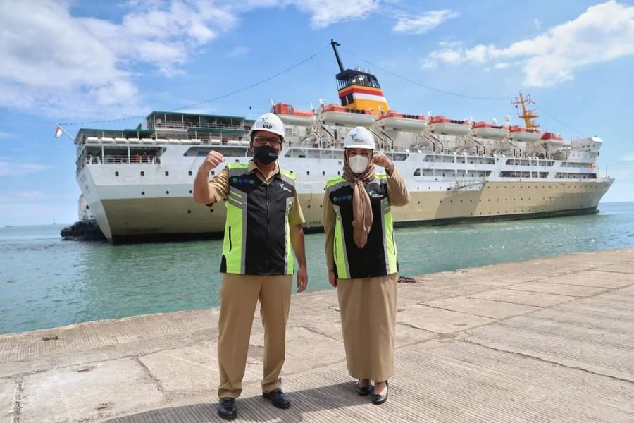 Pemkot Makassar Tinjau Kapal Pelni Tempat Isolasi Mandiri Pasien Covid-19