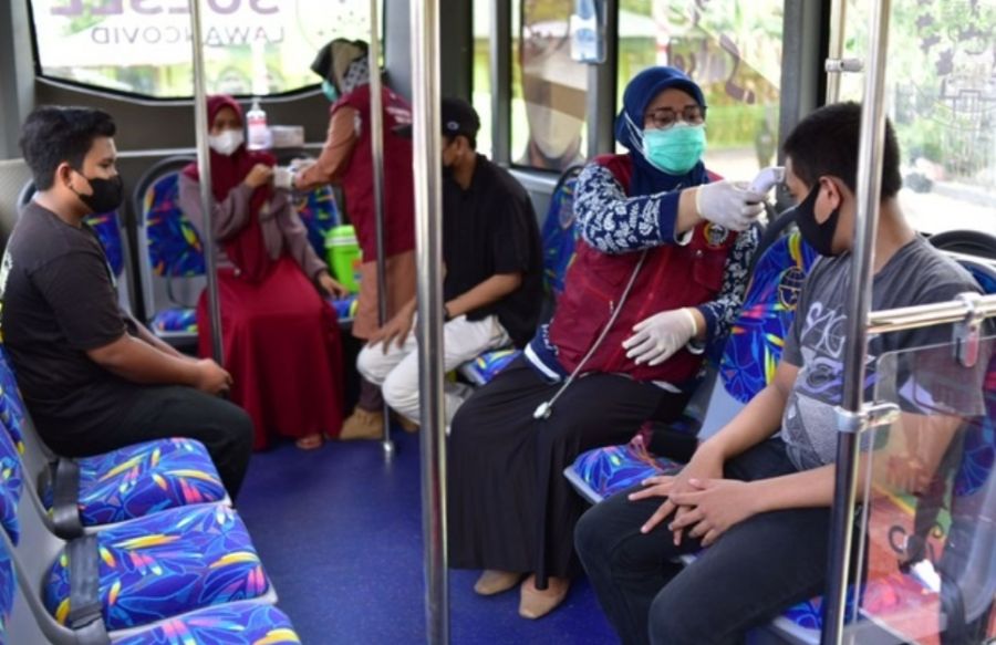 Pemprov Sulsel Vaksin 1000 Siswa SMA