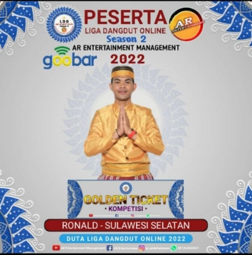 Peserta Liga Dangdut Online Asal Sulawesi Selatan