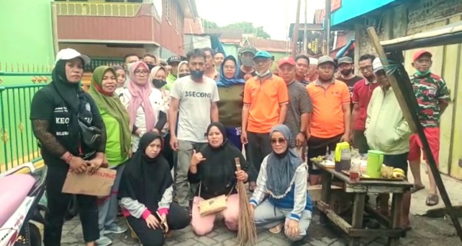 PJ RT-RW Kelurahan Pannampu Bersatu Sukseskan Kegiatan Sabtu Bersih