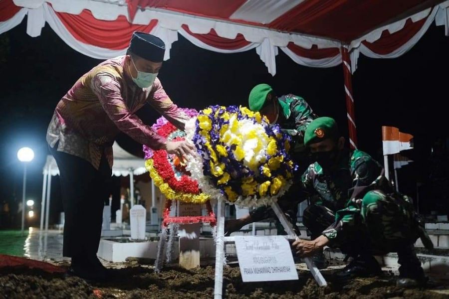 PLT Gubernur Sulsel Sampaikan Duka Gugurnya Dua Prajurit TNI Atas Serangan KKB