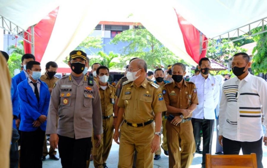Polda Sulawesi Selatan Kebut Vaksin Bagi Pelajar di Jeneponto