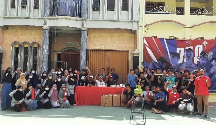 Ponpes Mahasiswa LDII Roudlatul Jannah Surakarta Lakukan Pelatihan Pemadam Kebakaran