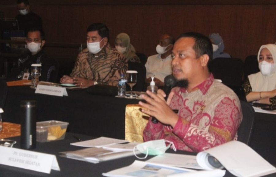 Presentasi di Hadapan Dirjen Tata Ruang di Jakarta, Andi Sudirman Bahas Rencana RTRW Provinsi Sulsel