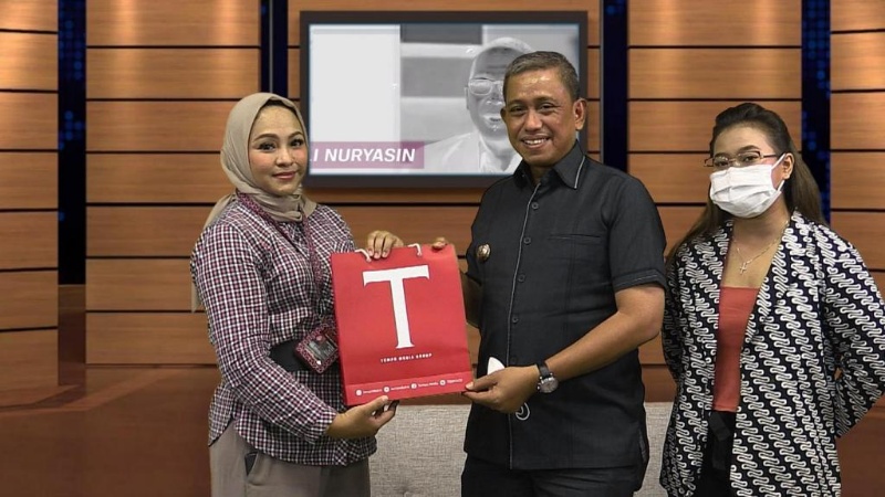 Program Teras Negeri di Jakarta, Amran Mahmud Ulas Pertumbuhan Ekonomi Wajo di Tengah Pandemi