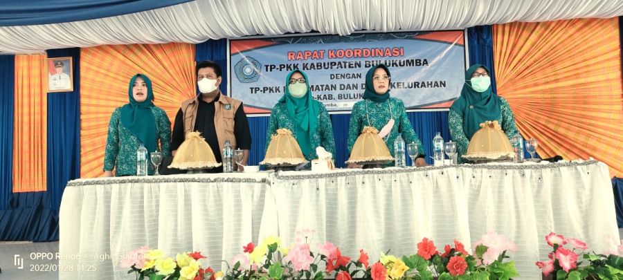 Rakor PKK se Bulukumba, Amrullah Bicara Vaksinasi Anak Usia 6-11 Tahun