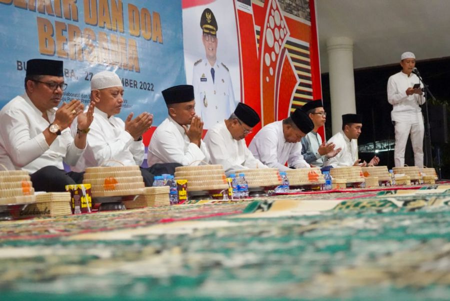 Ratusan Warga Ikut Zikir dan Doa Bersama Jelang Porprov Sulsel 2022