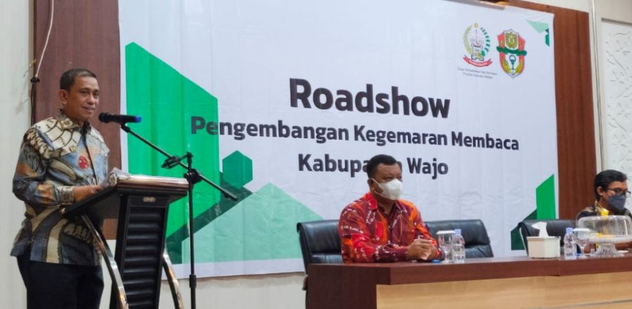 Roadshow Kegemaran Membaca Oleh Dinas Perpustakaan dan Kearsipan Sulsel