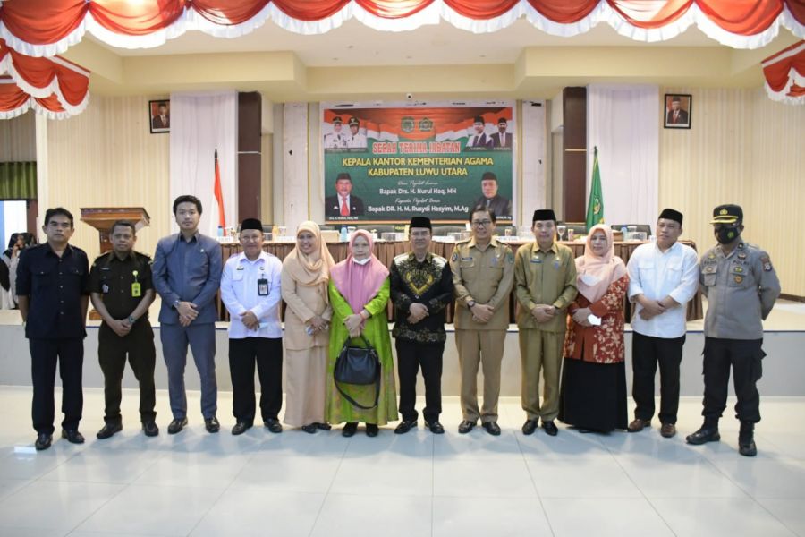 Rusydi Hasyim Jabat Kepala Kantor Kementerian Agama Luwu Utara Gantikan Nurul Haq