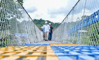 Sempat Rusak Akibat Banjir Bandang, Jembatan Gantung Maipi Kembali Fungsional