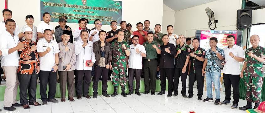 Senkom Mitra Polri Gowa  Hadiri Undangan TNI AD di Kodim 1409/Gowa