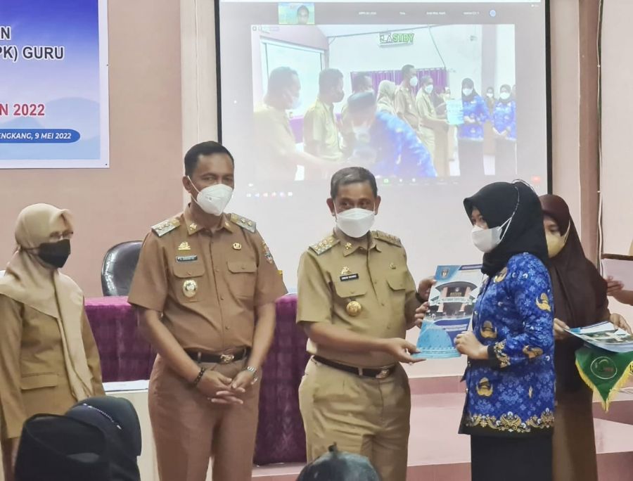 Serahkan SK untuk PPPK Pemkab Wajo, Ini Pesan Khusus Amran Mahmud