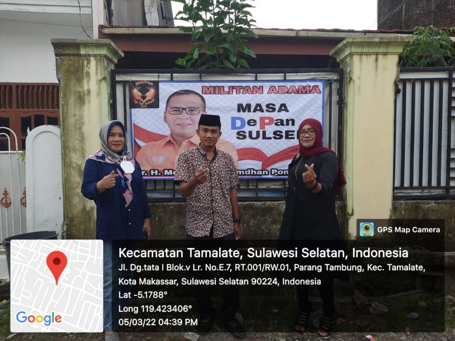 Spanduk Danny Pomanto Mulai Muncul untuk Masa DePan Sulsel