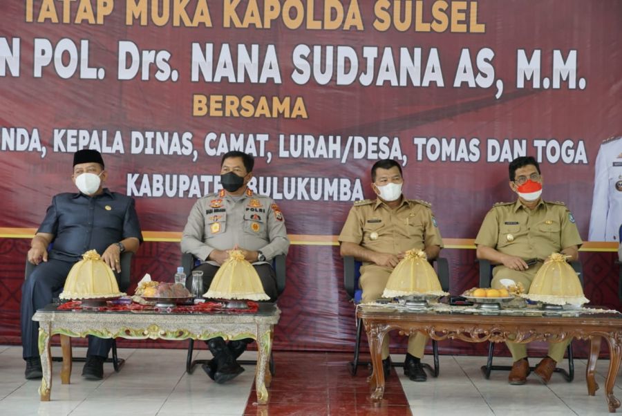 Tatap Muka dengan Tomas dan Toga Bulukumba Ini Disampaikan Kapolda Sulsel