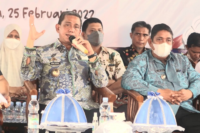 Usai Dilantik di Jakarta, Amran Mahmud Langsung Balik Lanjutkan Keliling Kecamatan Serap Aspirasi