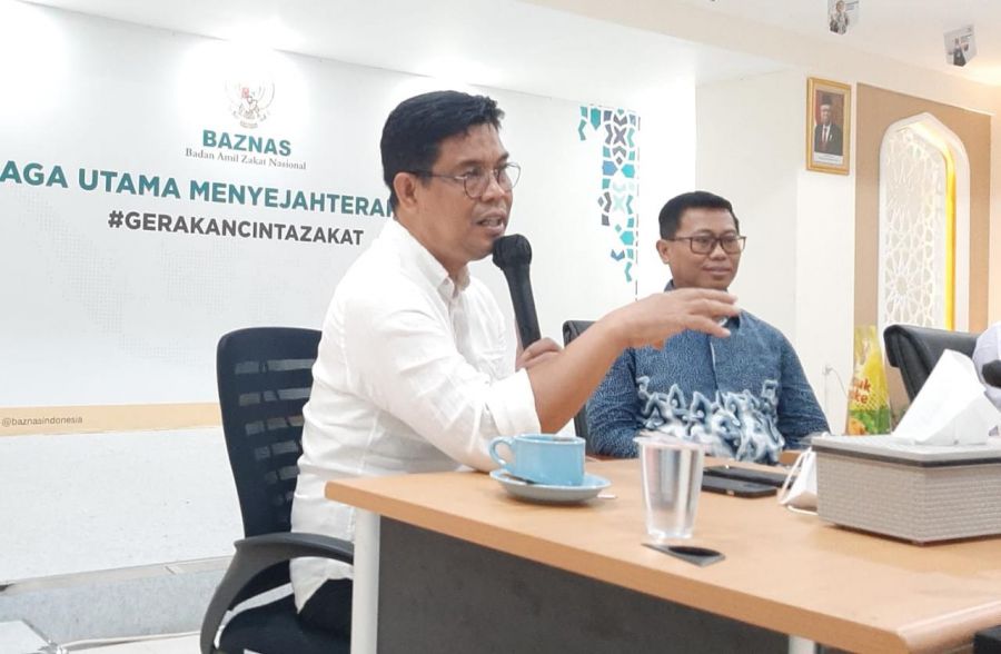 Wabub Edy Manaf dan Pimpinan BAZNAS Bulukumba Berkunjung ke BAZNAS RI