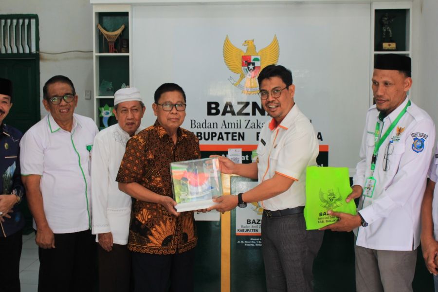 Wabup Edy Manaf Bulukumba Terima Kunjungan BAZNAS Gowa