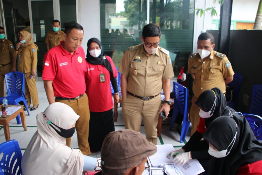 Wabup Edy Manaf Pantau Pelaksanaan Vaksinasi di KSP Berkat