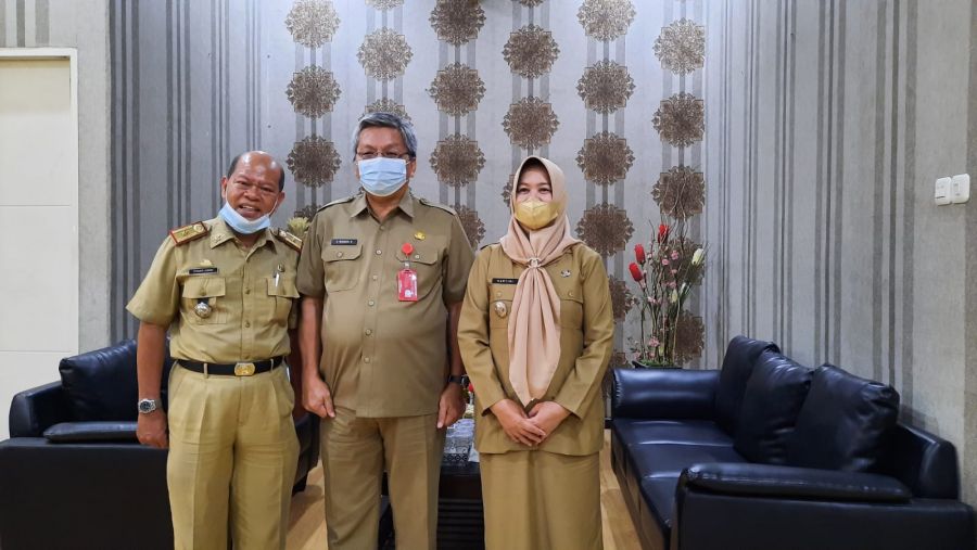 Wakil Bupati Sinjai Temui Dinas Sosial Provinsi Sulsel