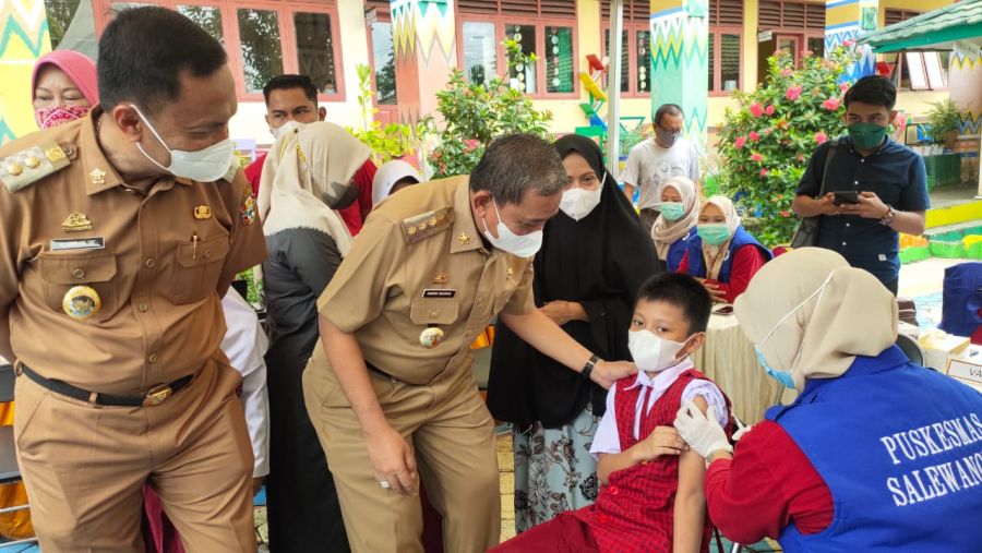 Wajo Mulai Vaksinasi Covid-19 Anak Usia 6-11 Tahun