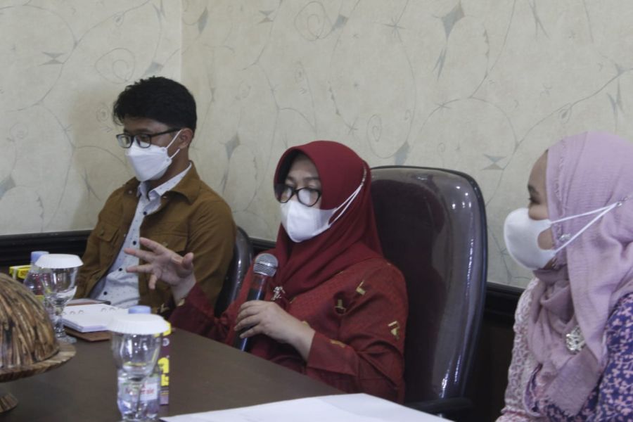 Wakil Bupati Sinjai Andi Kartini Ottong, Rapat Bersama TIM  BPK RI  