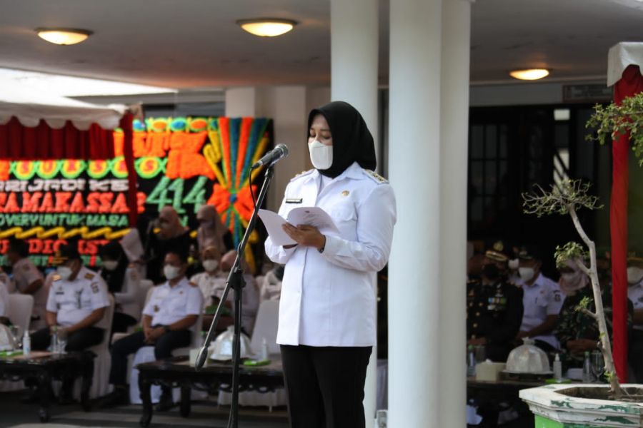 Wakil Wali Kota Fatmawati Rusdi Pimpin Upacara Hari Pahlawan 10 November