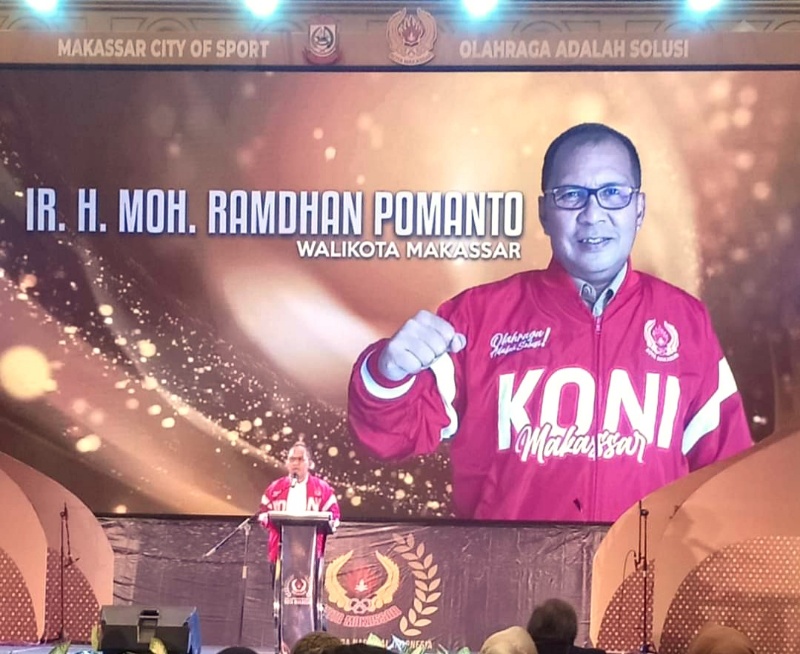 Wali Kota Danny Harap KONI Makassar dan Sulsel Kompak Bina Olahraga
