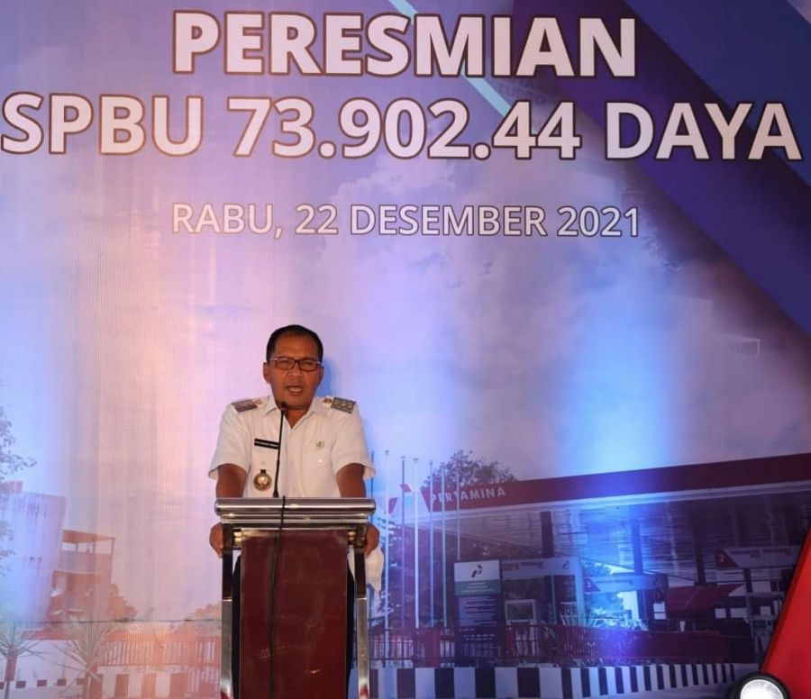 Wali Kota Makassar Danny Resmikan SPBU 237 Daya