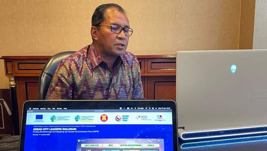 Walikota Danny Jadi Pembicara di ASEAN City Leaders Dialogue 2022