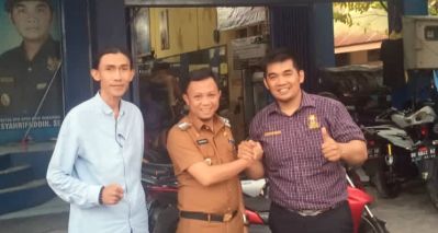 Camat Tallo Silaturahmi Bersama Ketua Tukang Kota Makassar