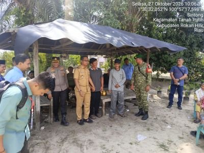Kunjungan Wakil Bupati Rokan Hilir Dalam Rangka Pilpeng Tahap 1 Serantak Tahun 2026